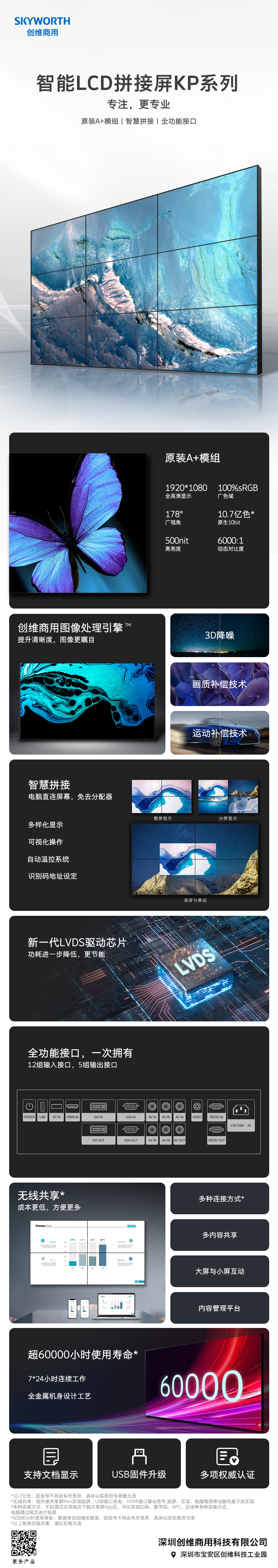 智能LC拼接屏KP系列